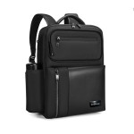 Zenithway Men's Business Backpack - Waterproof Nylon Laptop Bag for Commuting, Large Capacity Travel Rucksack for Work with Custom Logo Option