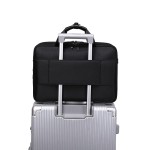 Zenithway Men's Business Laptop Briefcase, Waterproof Oxford Cloth Large Capacity Hand & Shoulder Commuter Bag, Customizable Logo OEM Available