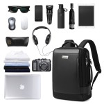 Zenithway Men's Business Backpack, Water Resistant Large Capacity Laptop Bag with USB Charging Port, Travel Luggage Backpack Support Custom Logo OEM